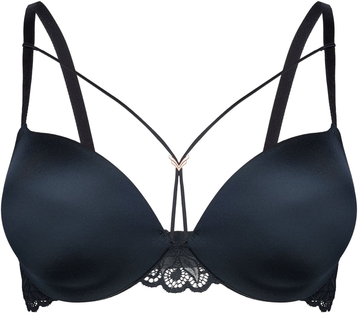 ESOTIQ Aurora - Push-upbeha - Zwart - 65B - Met beugel