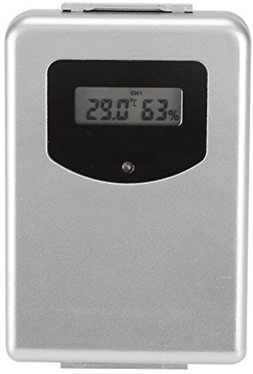 Draadloze Temperatuur- en Vochtigheidsmeter met Digitale Afstandsbediening - Weerstation voor Binnen en Buiten