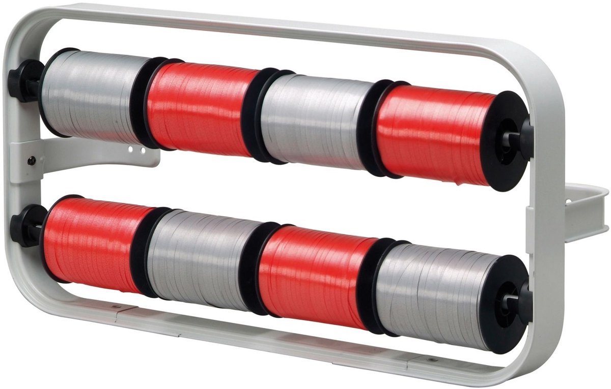 Krullinthouder voor 8 rollen, Wandmodel Dispenser – Dispenser voor krullint