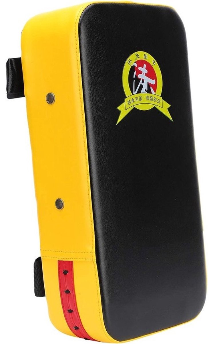 Kick Pads voor Muay Thai en Taekwondo - Kicking Curve Pad voor Handen en Voeten, Ideaal voor MMA en Kickboksen, PU Leer, Dikke Schilden voor Sparring en Training
