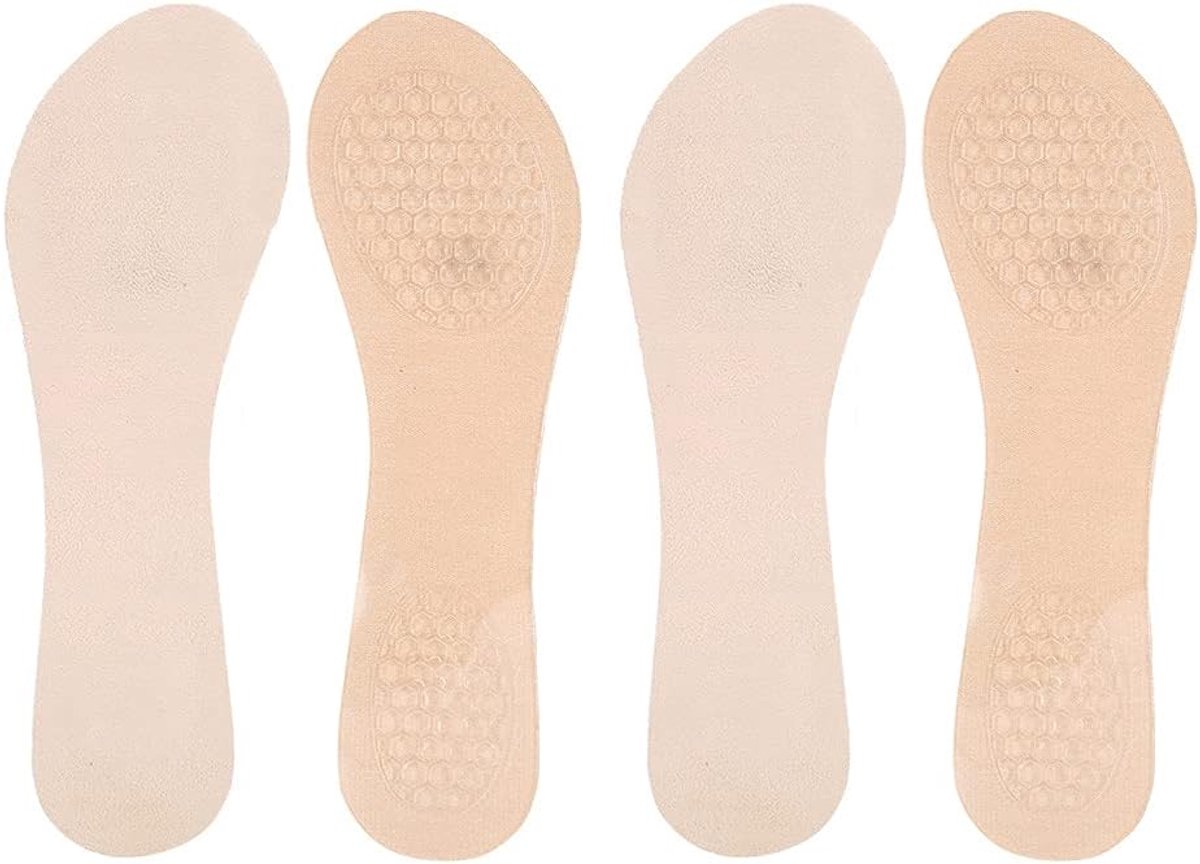 2 paar hoge hak binnenzool, extra kleverige gel schoen inlegzolen, geweldig voor nieuwe schoenen - inzetstukken voeringen pads achterkant hielbeschermer - inlegzolen voor vrouwen(#2)