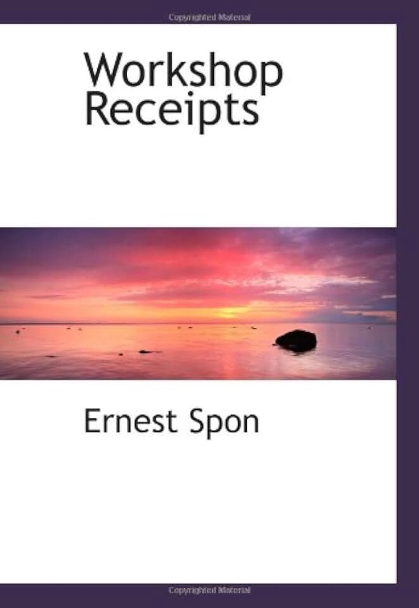 Workshop Receipts