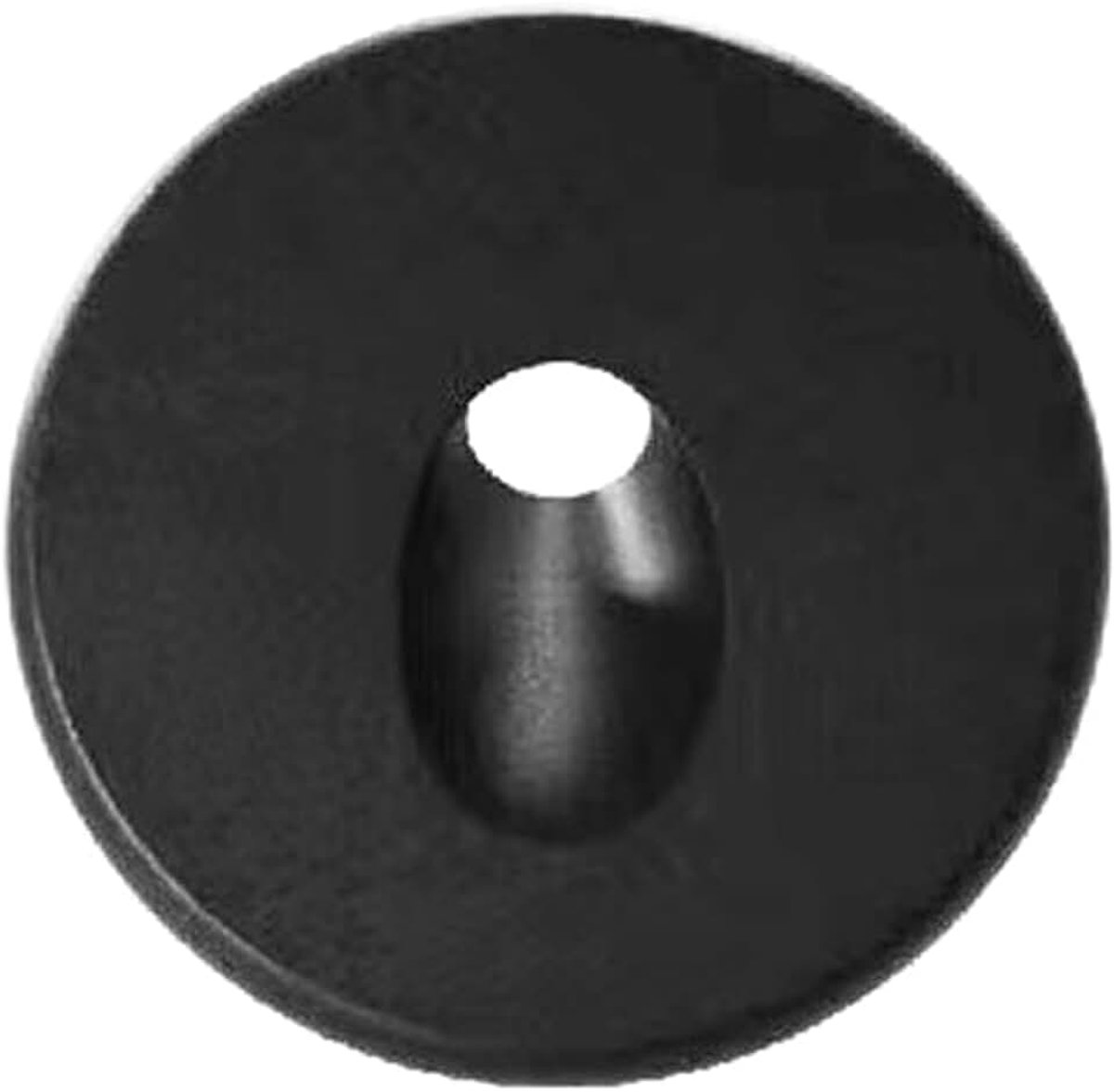 Rond zwart frame met een elegant en verfijnd design. Referentie 2809080, model 1. De diameter van 85 mm en de hoek van 38 graden maken het ideaal voor het verfraaien van verschillende