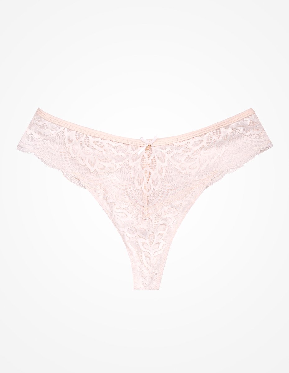 Esotiq Kandy S - Damesstring - Roze - Elastisch materiaal