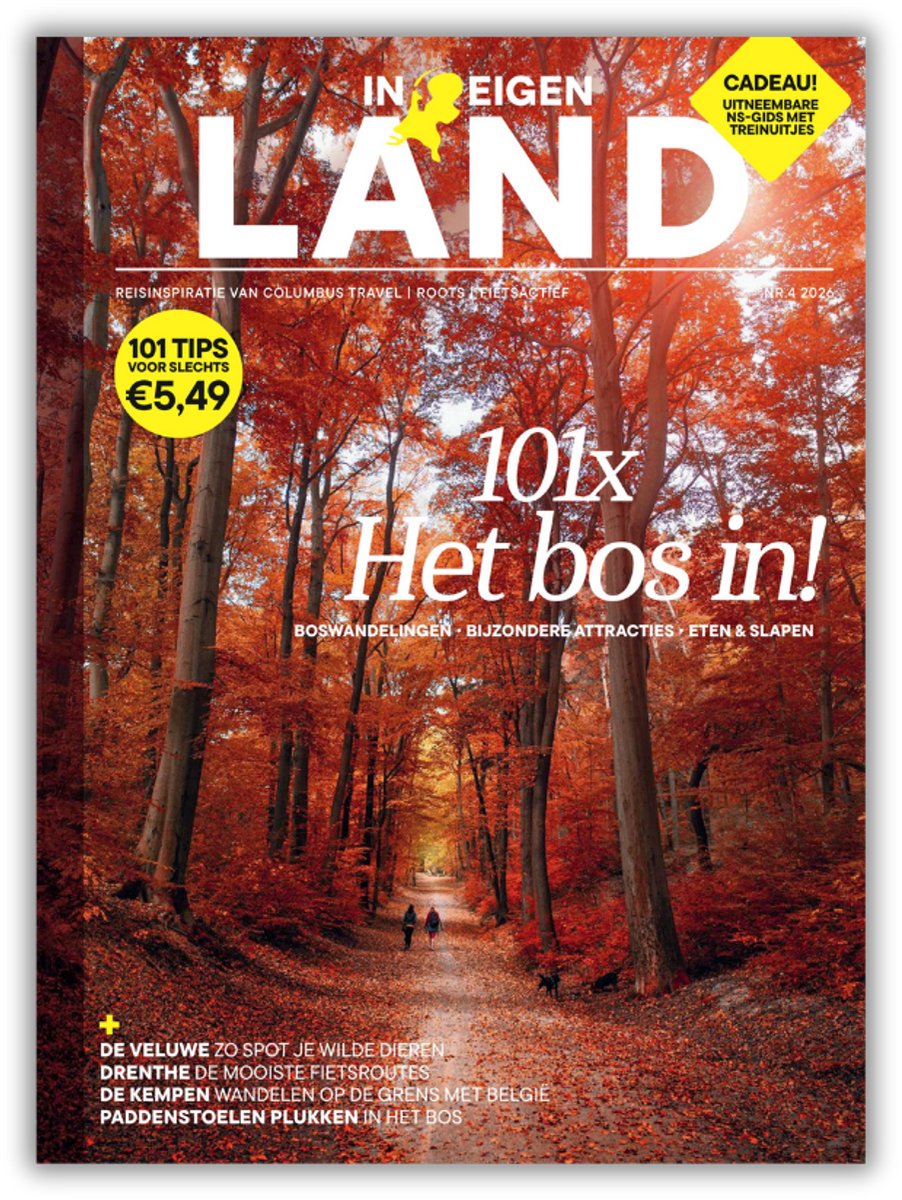 In Eigen Land 4 2026 - 101 leukste uitjes in het bos