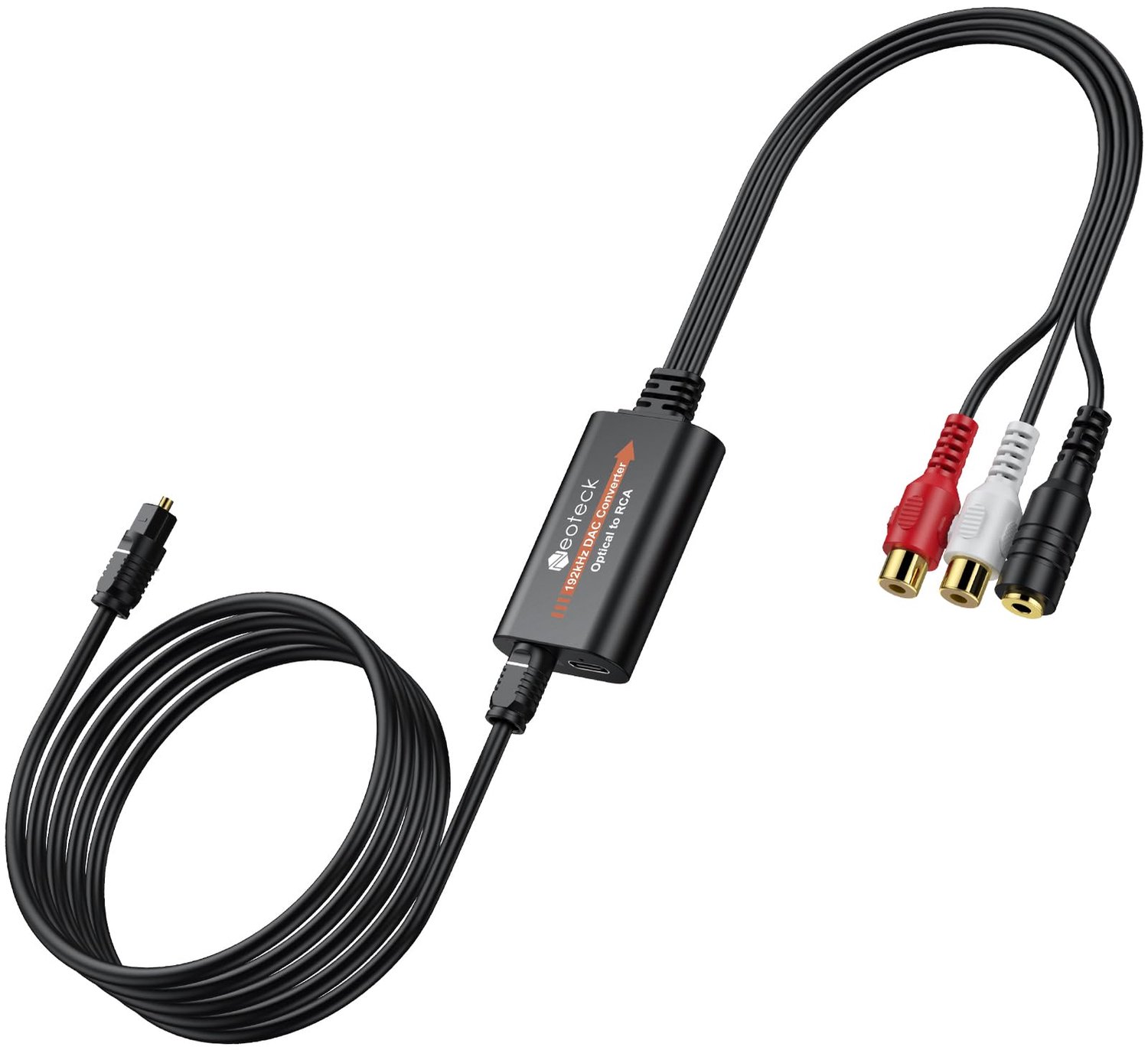 Digitale Audio Converter van Optisch naar 3.5mm met Versterker
