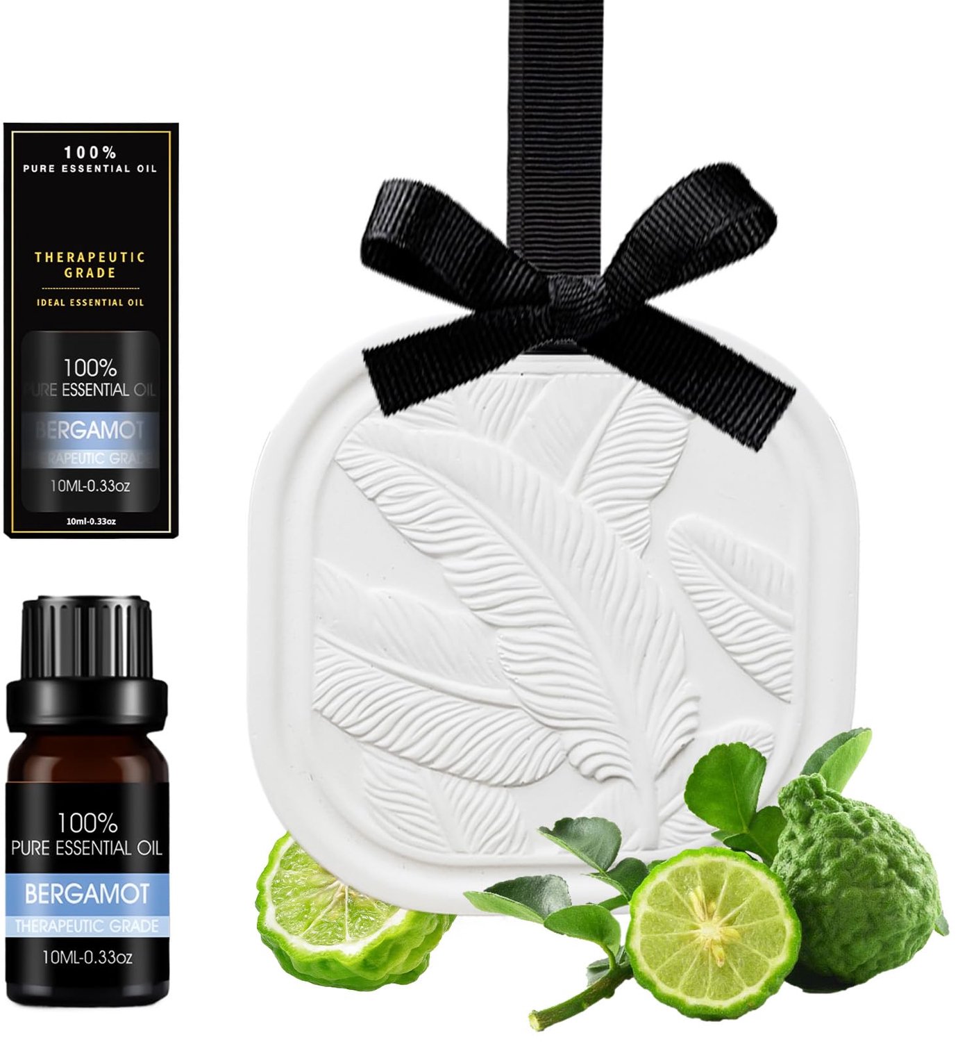 Bergamot Geurzak - 70g met Navulling van 10ml