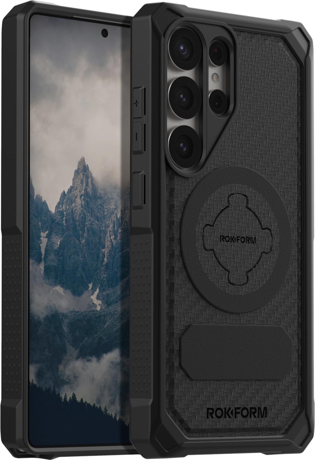 Rugged Case Compatibel met Galaxy S25 Ultra, Magnetische Case