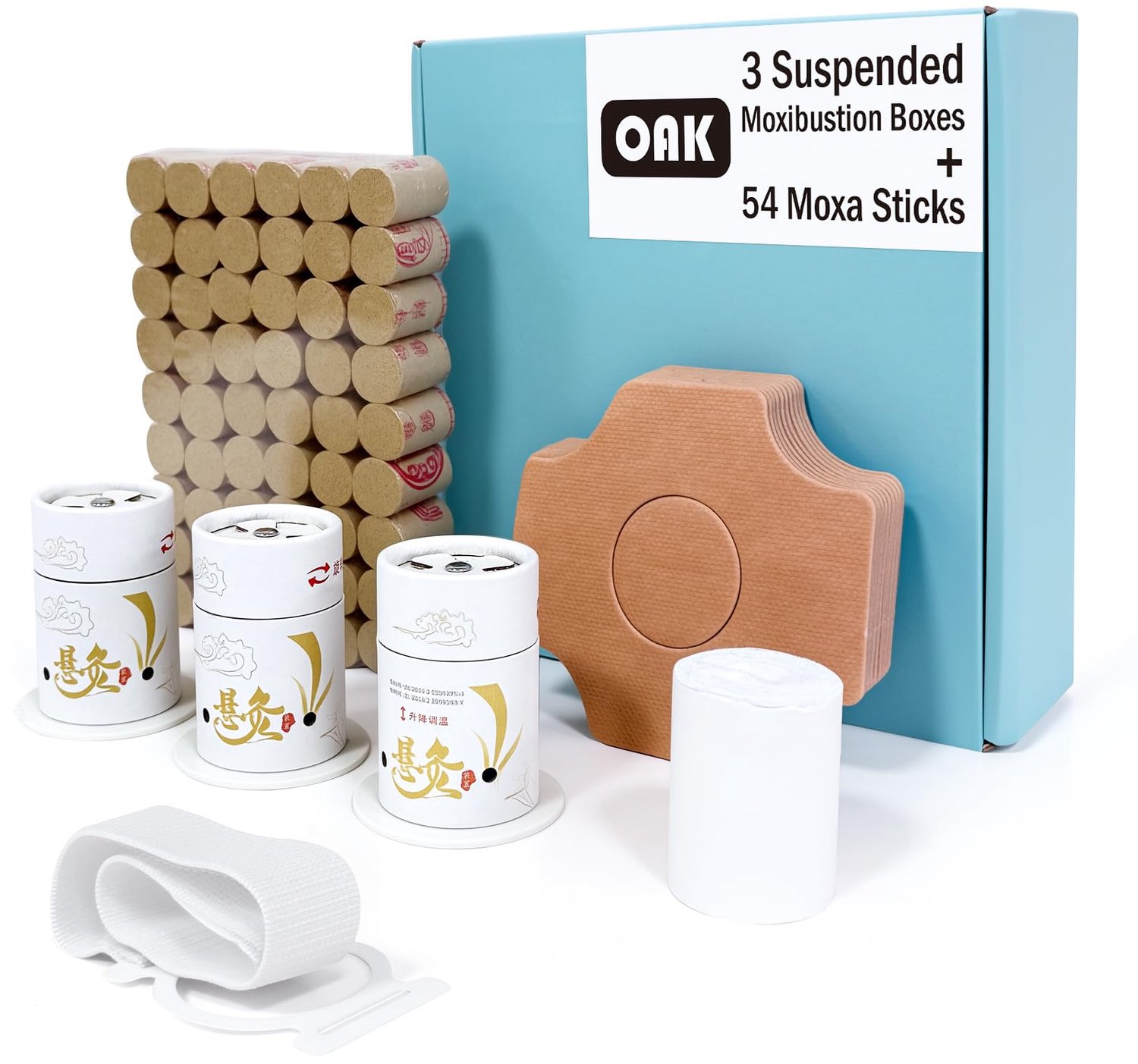 Moxa Bokset met 54 Sticks en Temperatuurregeling