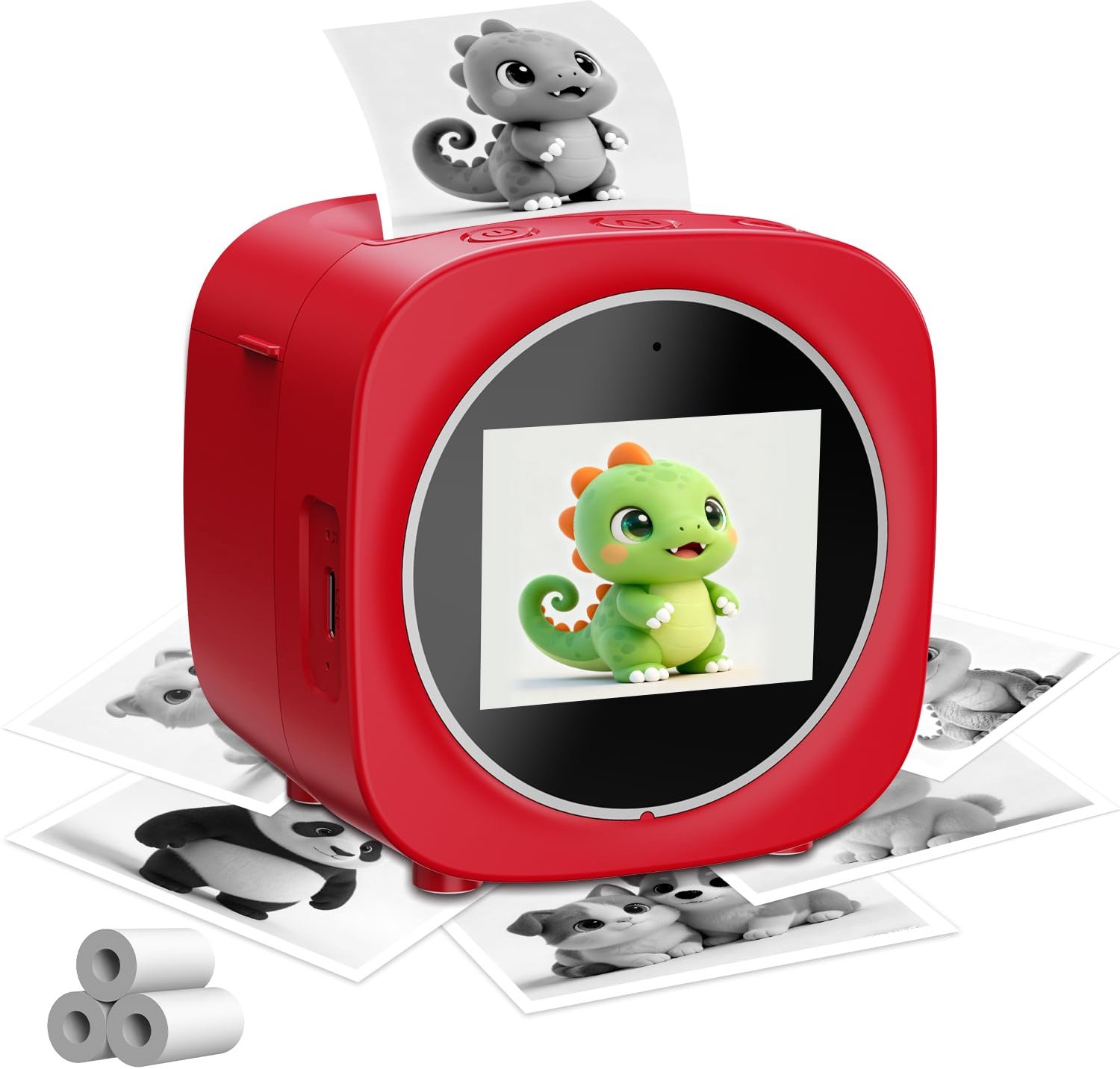 AI Spraakprinter voor Kinderen met Creatieve Doodle Functionaliteit