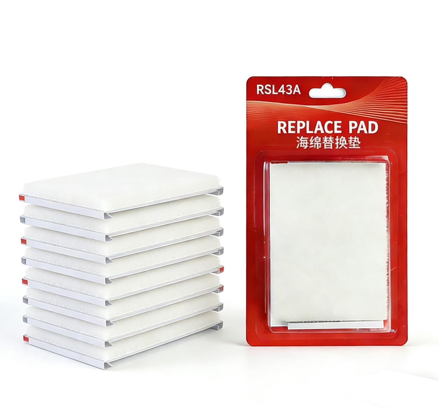 Set van 6 Kleurige Rand Pads voor Schilderen