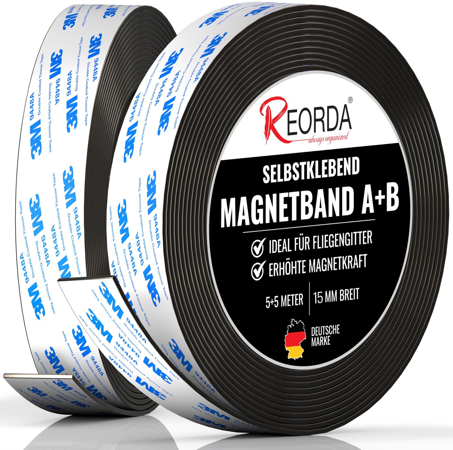 Magnetische Tape A B met Extra Sterke 3M Lijm
