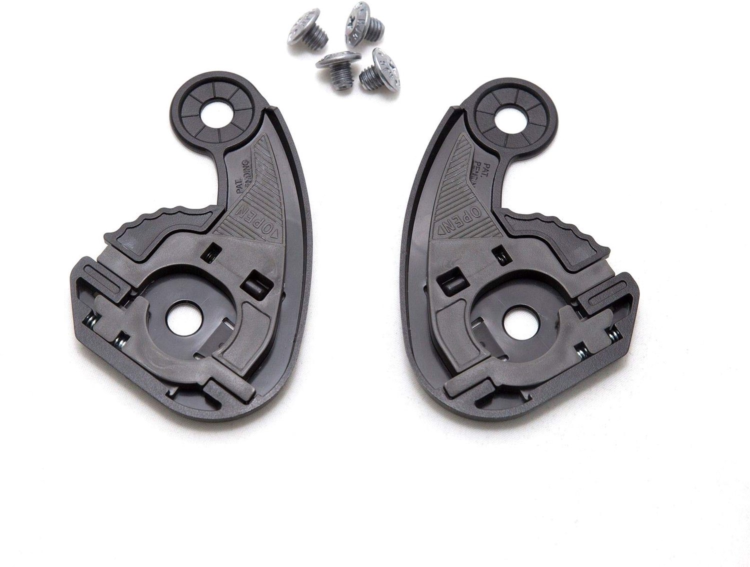 Gear Plate/Ratchet Set voor R-PHA 10 en 10 Helmen - Zwart