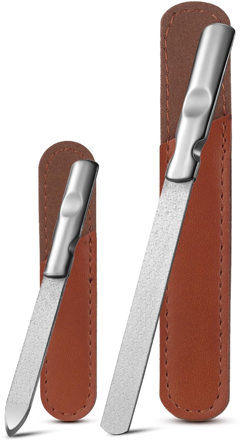 Professionele Vijl - Dubbelzijdig met Antislip Handvat (2 Stuks)