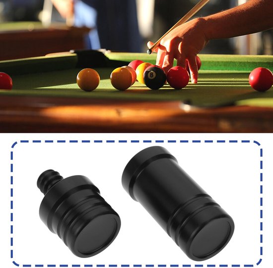 Biljartkeu Beschermers - 3/8 x 10 Draad - Biljart Accessoires - Schacht/uiteinde Bescherming - Duurzaam Plastic - Eenvoudige Installatie - Biljartaccessoires — afbeelding 5