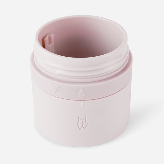 MILK + WATER™ Unieke Alles-in-1 Thermo Babyfles 266ml Medium Flow - Geïntegreerde Poederkamer - Dusty Pink — afbeelding 5