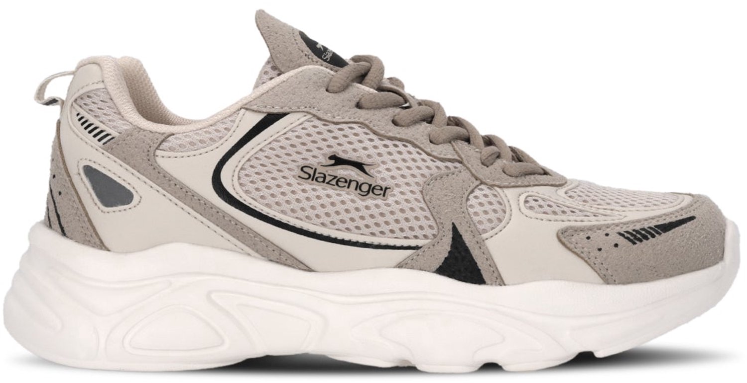 Slazenger Inferno Dames Hardloopschoenen - Beige / Zwart