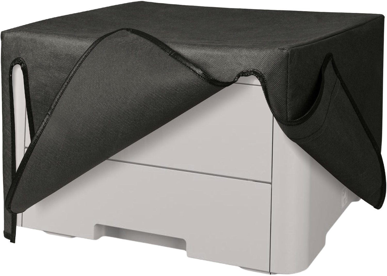 kwmobile hoes geschikt voor Brother HL-L3220CWE Eco Pro / HL-L3215CW - Beschermhoes voor printer - Stofhoes in donkergrijs