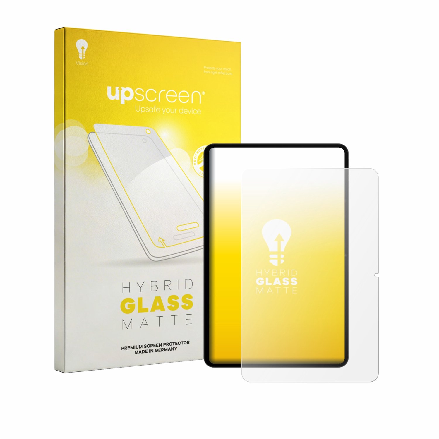 upscreen - Screenprotector voor Honor Pad X10 Pro Max - Folie Beschermfolie Beschermglas matte