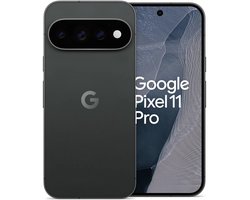 Google Pixel 11 Pro 16 cm (6.3) Dual SIM Android 17 5G USB Type-C 12 GB 256 GB 4850 mAh Zwart