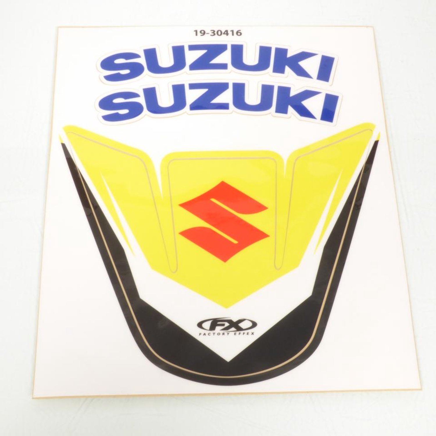 Sticker voorspatbord FX FACTORY voor motor Suzuki 80 RM Nieuw