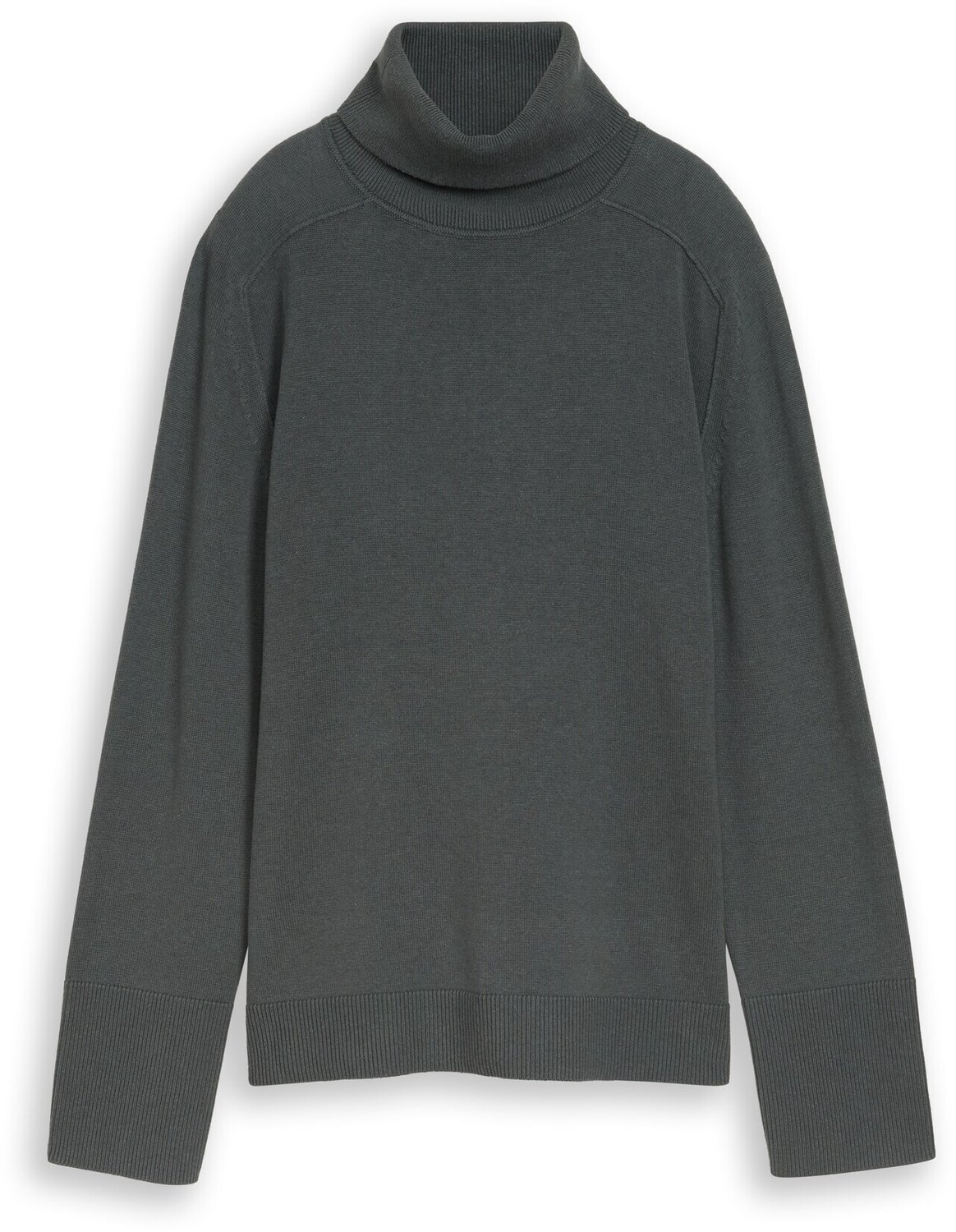 Tom Tailor - Basic coltrui - Maat L - Darkest Olive