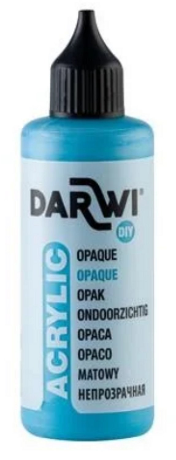 Darwi opaque acrylverf lagune blauw 280