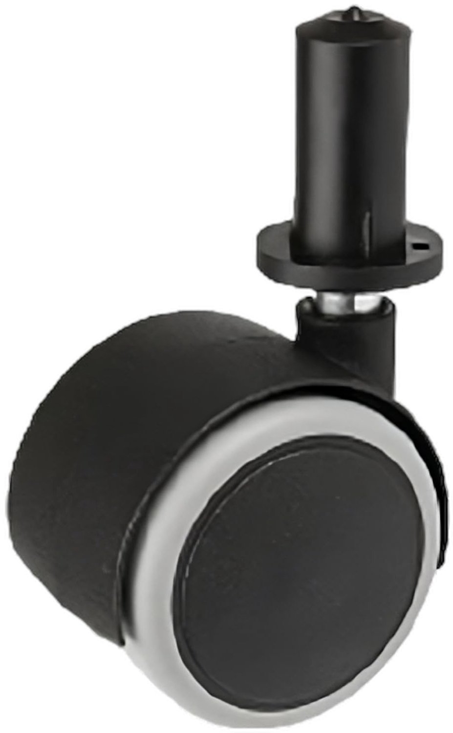 Meubelwielen 8 mm met Huls - Zwart - Voor Meubels en Stoelen