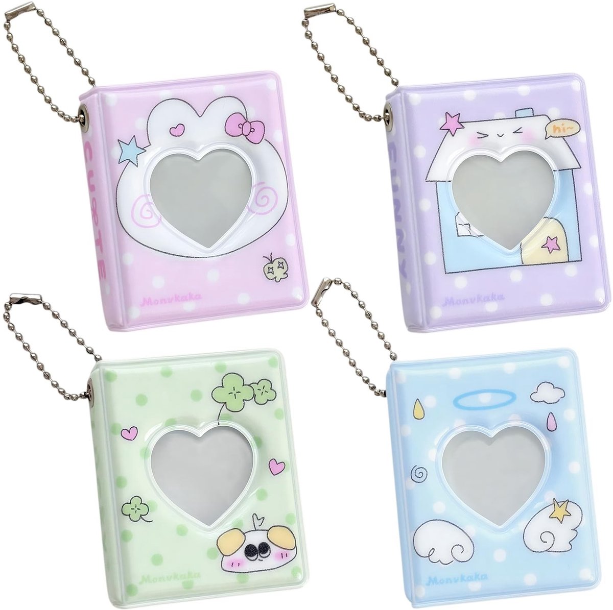 Kpop Fotokaartenbinder 4 Stuks met 32 Rijen