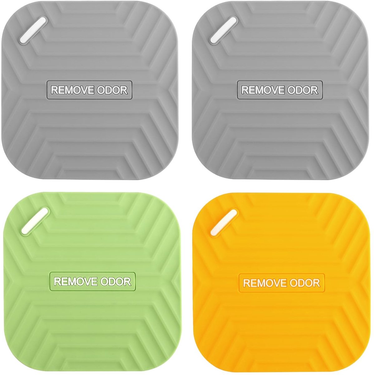 Elzusha - Afvoerstoppen set van 4 - Odor Stop Douche Lid in diverse kleuren