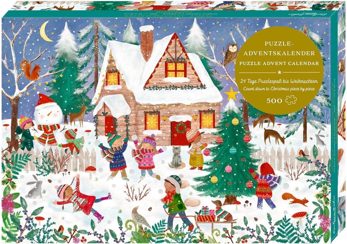 Adventskalender - Feestelijk Design - Ideaal voor Gezellig Voorbereiden op Kerstmis