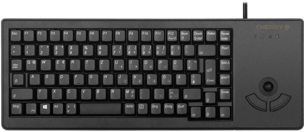 Elzusha - Trackball Toetsenbord - QWERTY indeling, USB