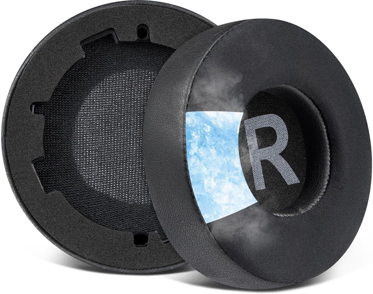 Elzusha - Cooling Oorkussens voor Tune 600/660/670 - Zwart