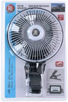 All Ride Autoventilator - 12 Volt - met Clip - Oscillerend