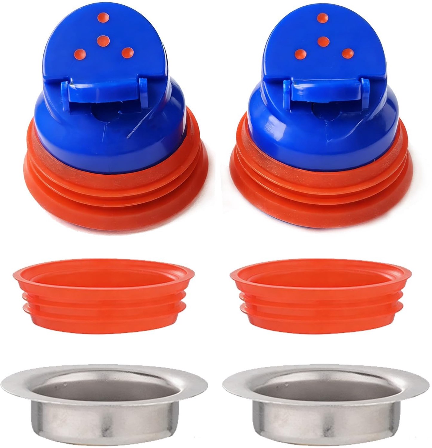Set van 2 Geurafsluiters voor Douche en Afvoer