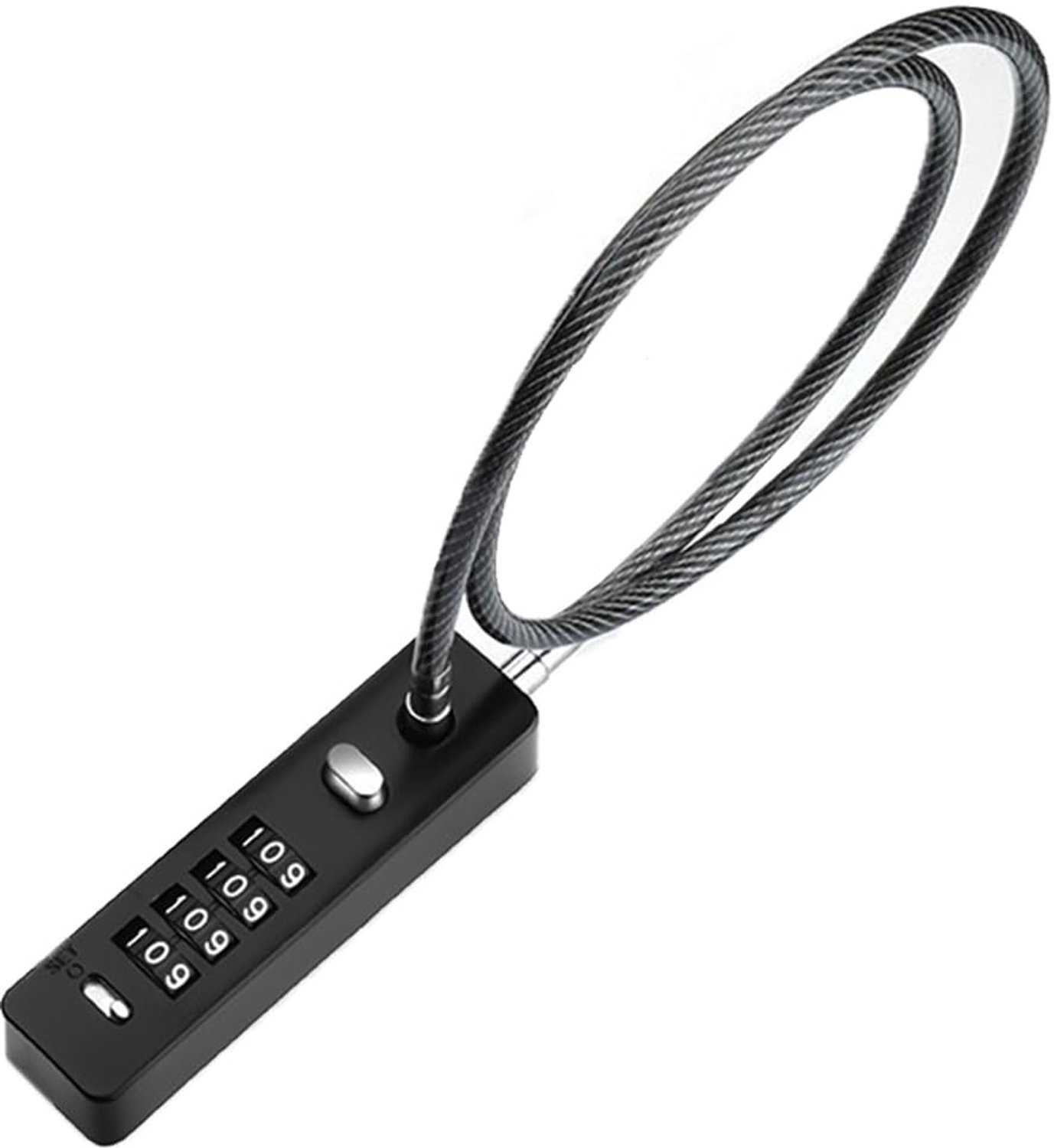 4-Cijferige Combinatieslot met Stalen Kabel voor Veiligheid