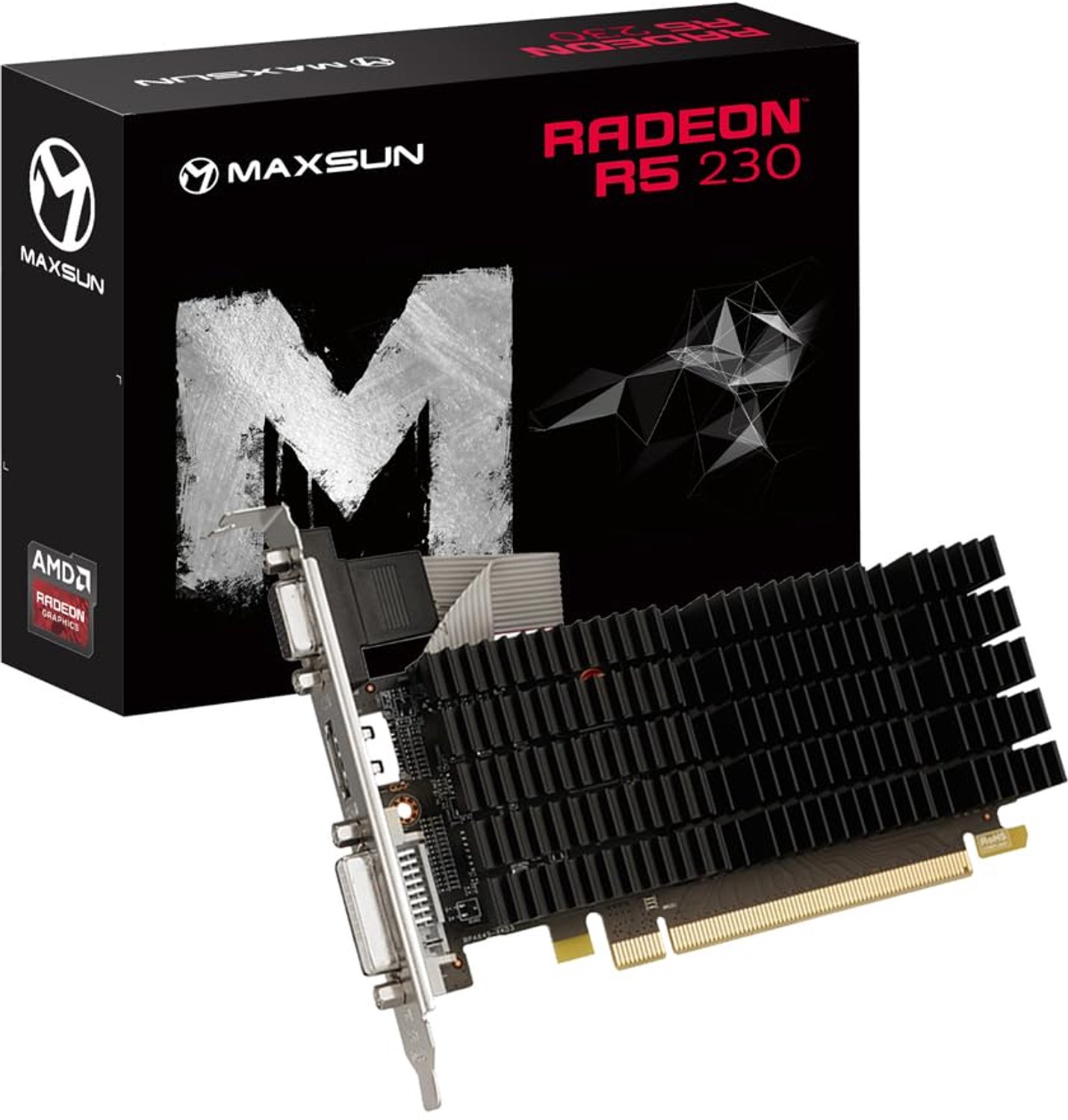 AMD R5 230 2GB GDDR3 Grafische Kaart met HDMI en DVI