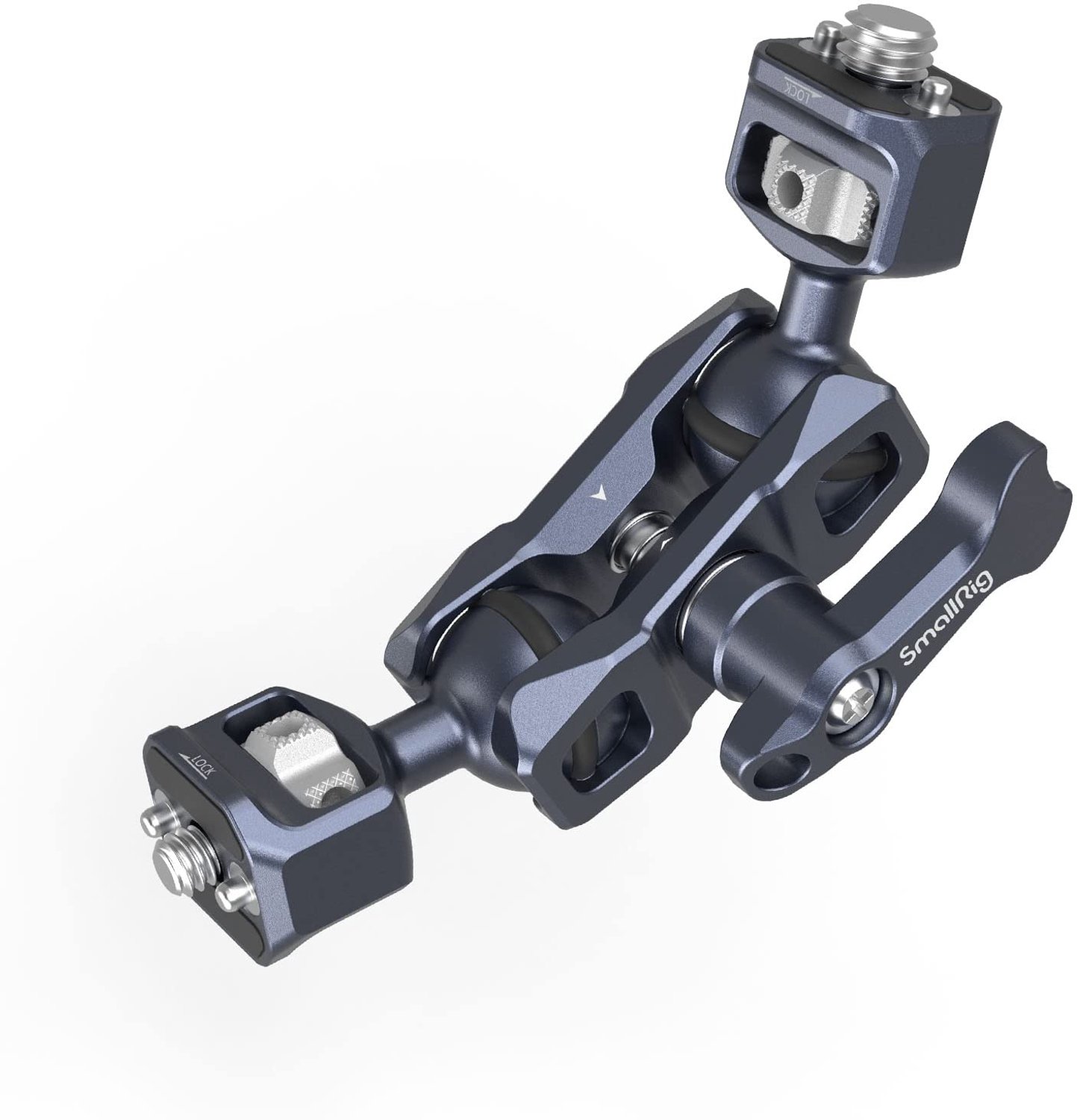 ARRI-stijl Dual Ball Head Magic Arm met 1/4"-20 en 3/8"-16 Bevestiging - Maximaal 6kg