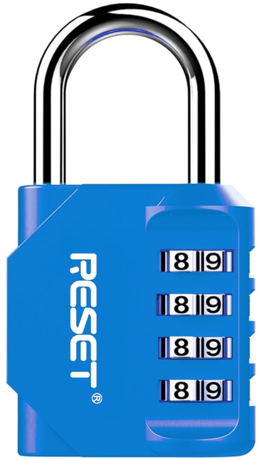 4-Digit Combinatieslot - Binnen en Buiten, Lichtblauw