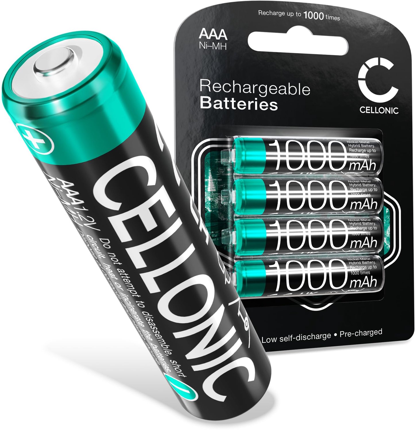 Vervangende Batterij voor Siemens Gigaset - 4x1000mAh