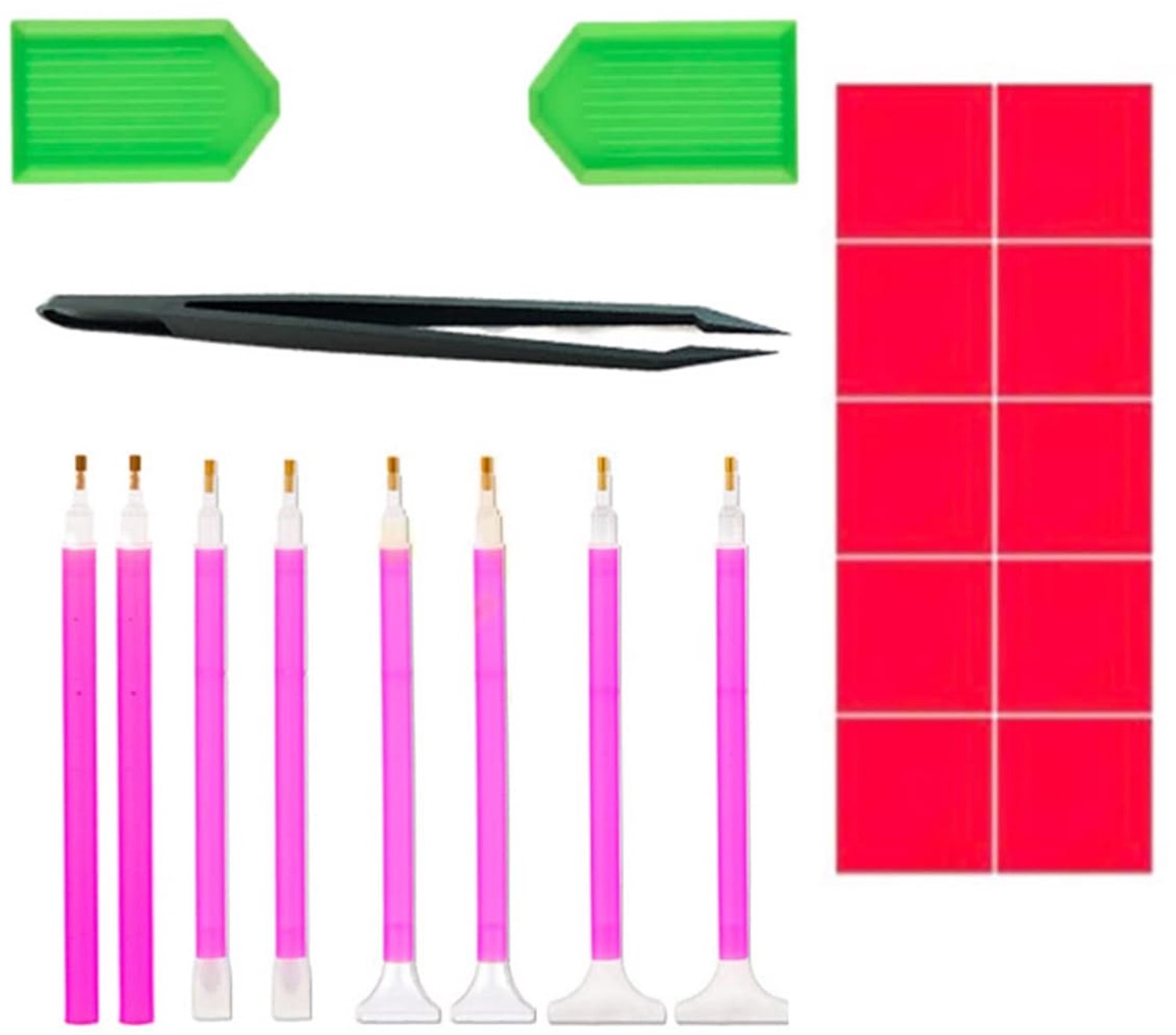 21-delige Set Diamant Schilder Pen Accessoires
