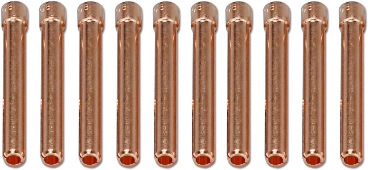 TIG Collet 10N25 1/8'' voor TIG Lasbranders - 10 Stuks