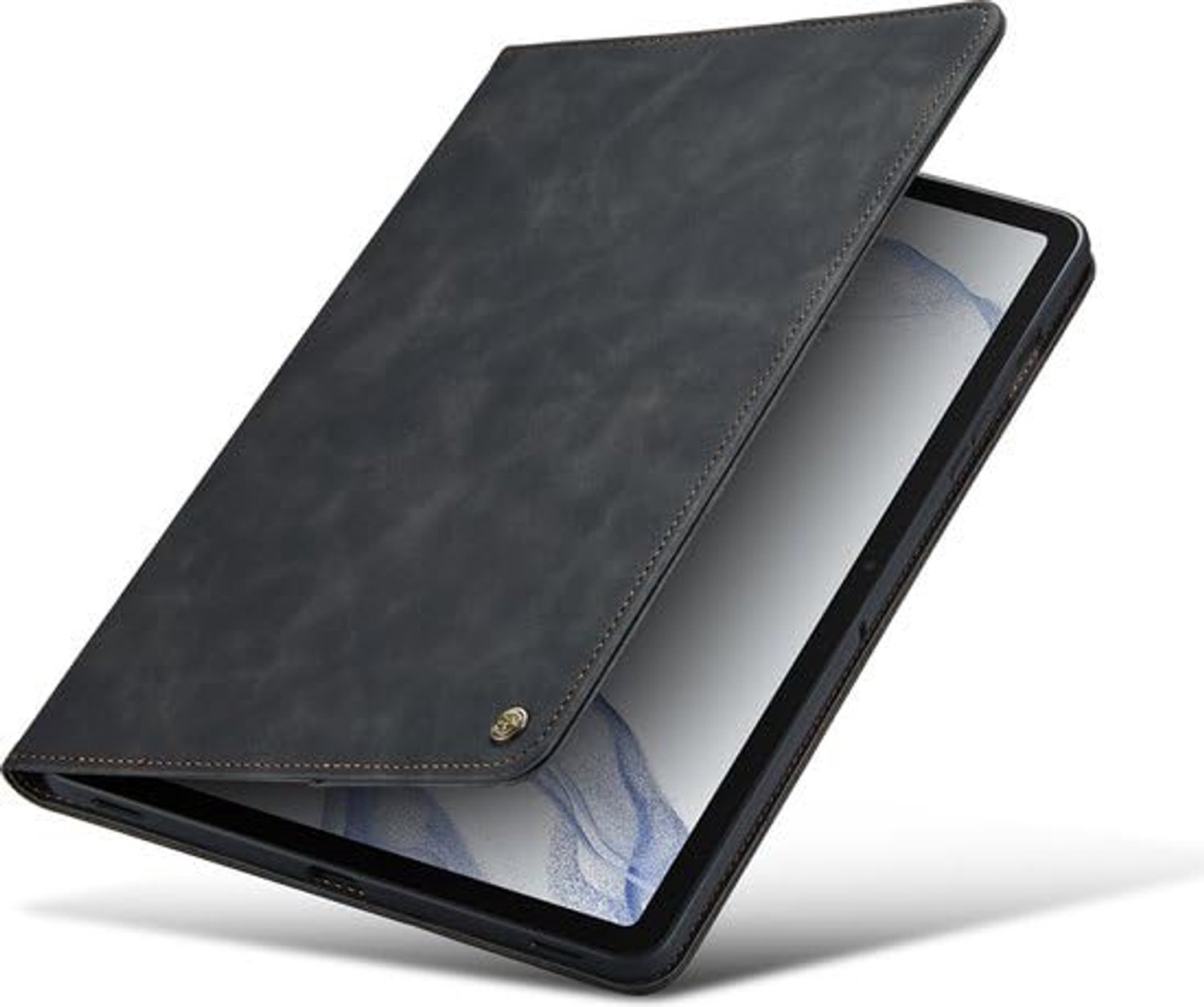 Luxe Hoes voor Samsung Galaxy Tab S8, Charcoal Gray