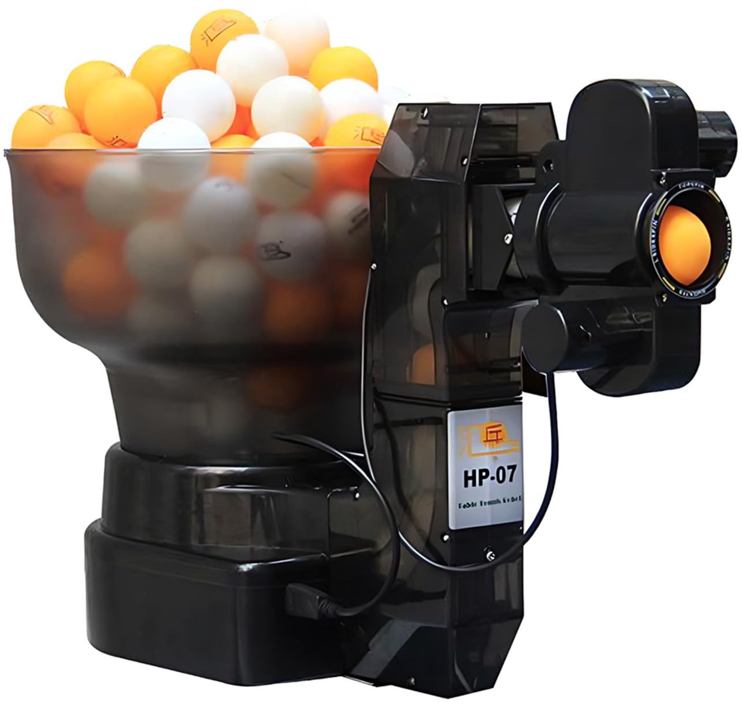 Tafeltennis Robot met 7 Verstelbare Hoeken
