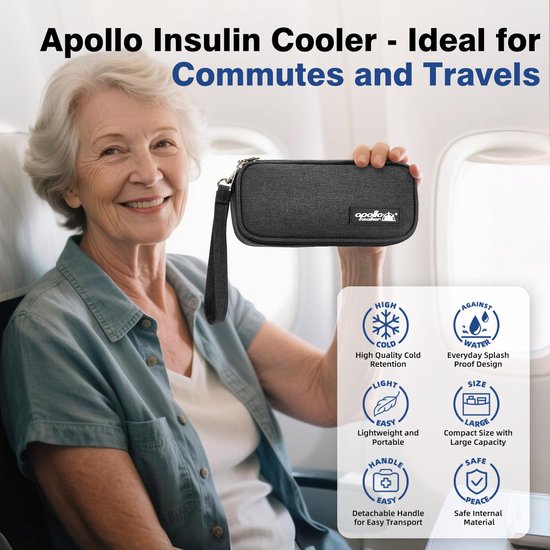Insuline Travel Cooler met Koeltas — afbeelding 4