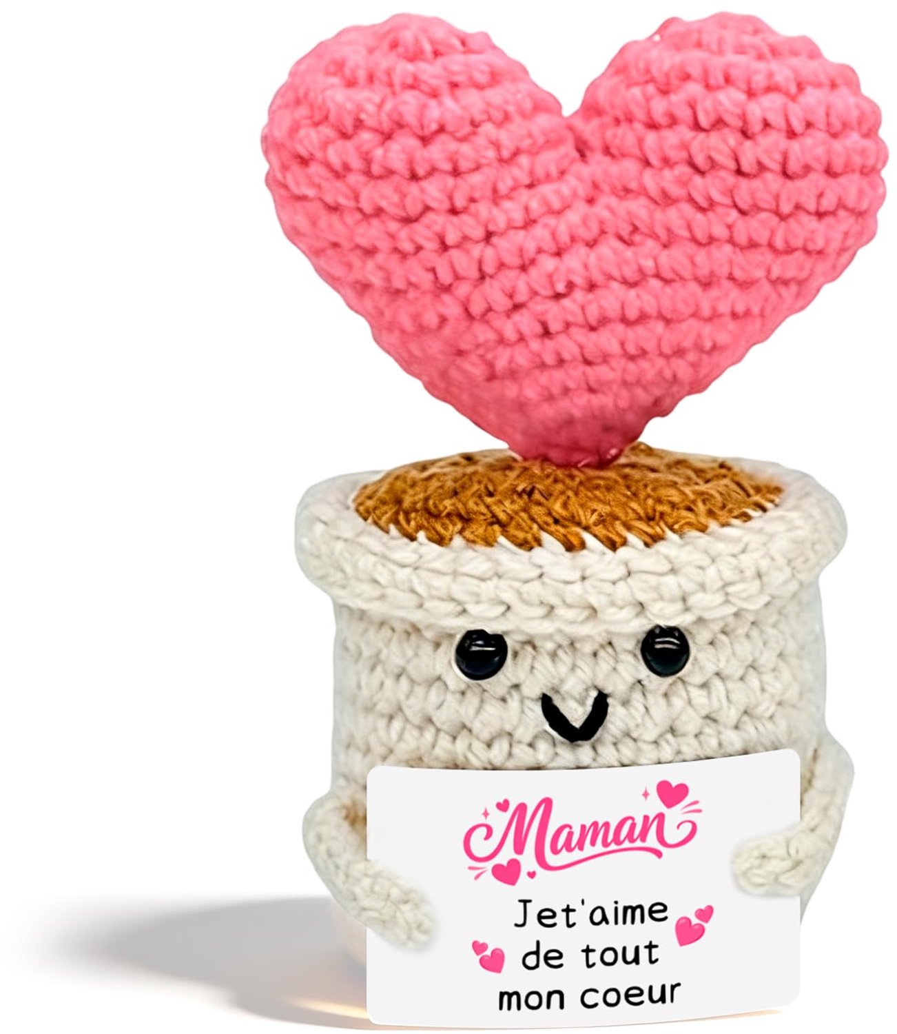 Gehaakte Liefdespot als Uniek Moederdagcadeau