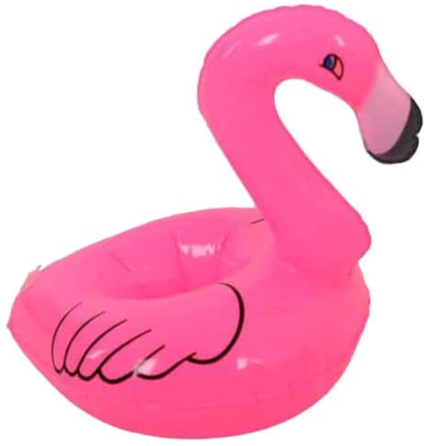 Opblaasbare Flamingo Drinkhouder - Perfect voor Pool en Strand