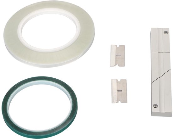 Splitsblok Kit - Aluminiumlegering - 1/4 Inch Tape - Bandsplitsblok - Universeel voor Reel-to-Reel - Inclusief Media Blades - Bandsplitsblokkit — afbeelding 5