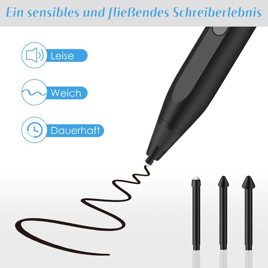 3 Vervangbare Penpunten voor Compatibele Surface-Pennen — afbeelding 5