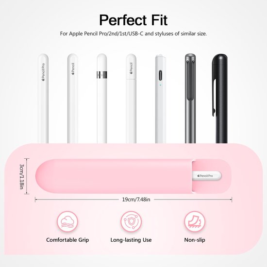 Silicone Pencil Case voor Apple Pencil en Stylus — afbeelding 5